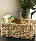 Round Seagrass Storage Baskets