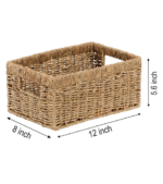 Round Seagrass Storage Baskets - Image 4