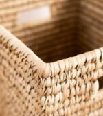 Square Date Palm Leaf Storage Basket - Image 3