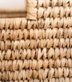 Square Date Palm Leaf Storage Basket - Image 2