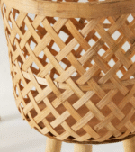 Bamboo Planter Basket - Image 3